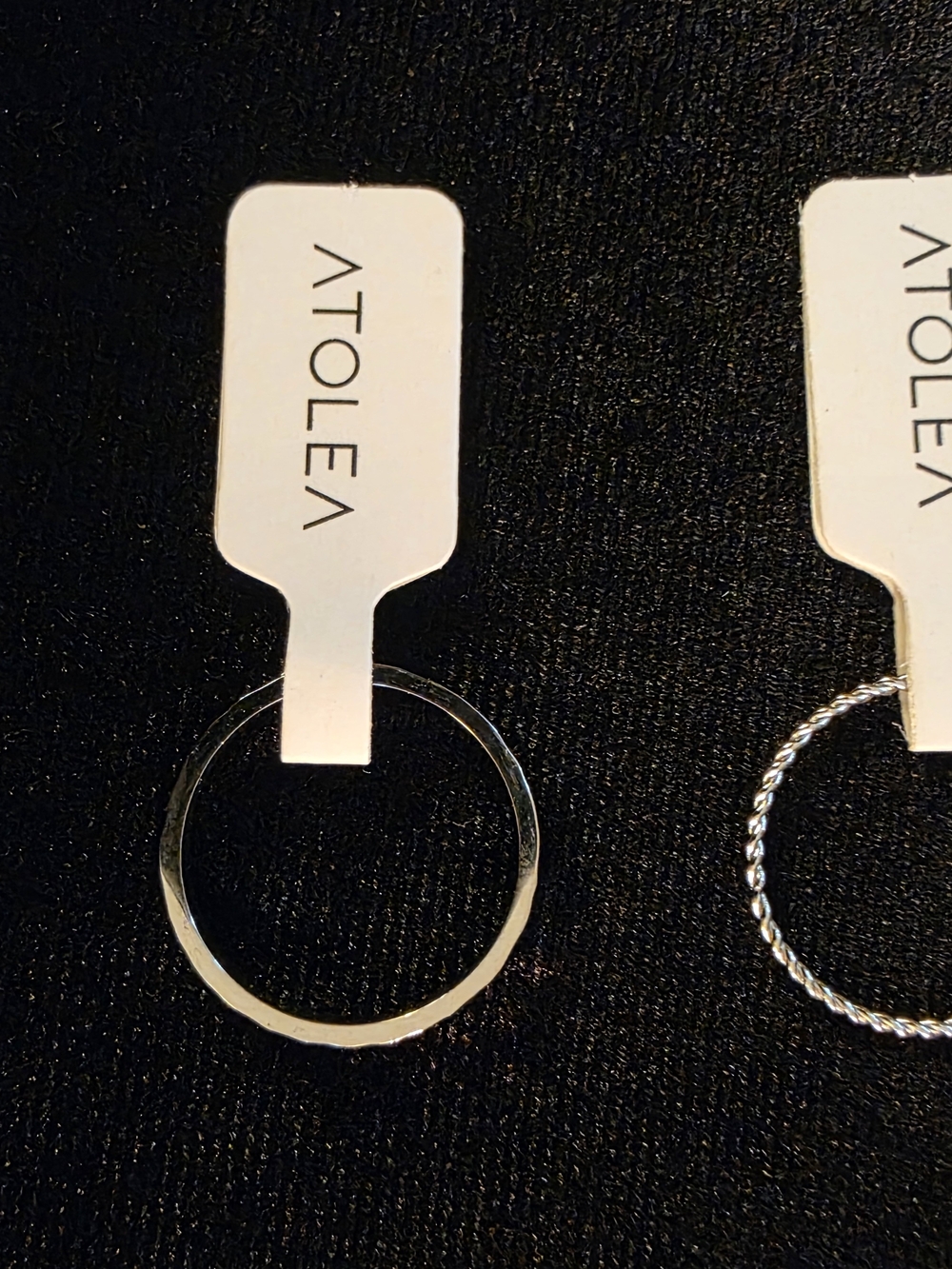 ATOLEA Women's Sterling Silver Stackable Rings - Silver / Brand New ๐ข๐ด 3 Rings - Picture 11 of 17